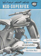NSU Superfox Werbebrosch�re